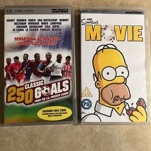 Sony PSP Umd Bundle of 2 Video’s